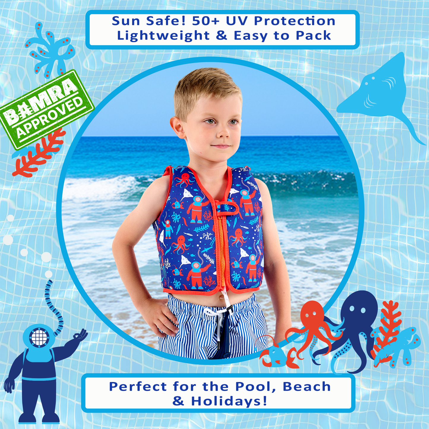 GO Swim™ Vest - Deep Sea Divers