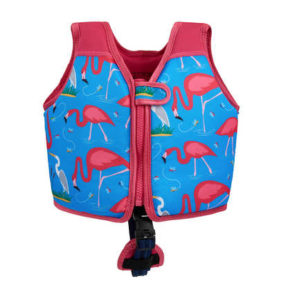 GO Swim™ Vest - Fab Flamingos