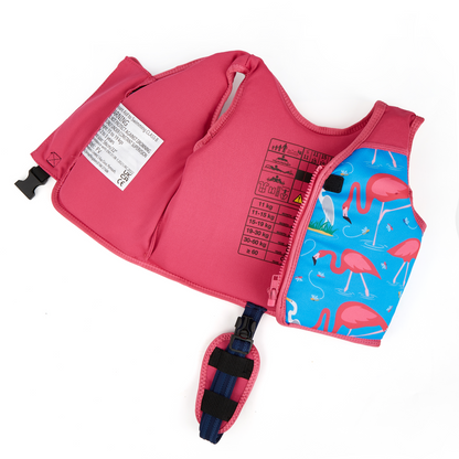 GO Swim™ Vest - Fab Flamingos