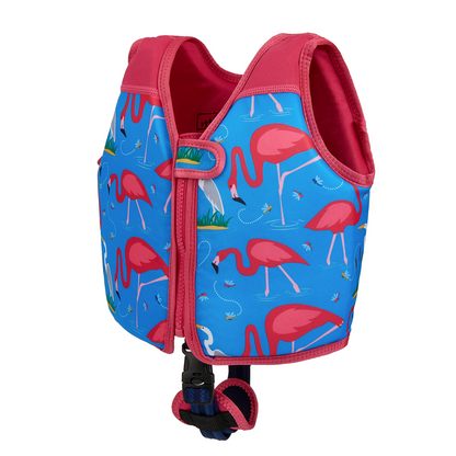 GO Swim™ Vest - Fab Flamingos