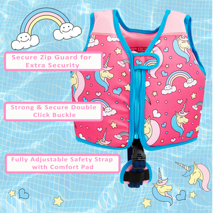 GO Swim™ Vest - Magical Unicorns