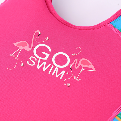 GO Swim™ Vest - Fab Flamingos